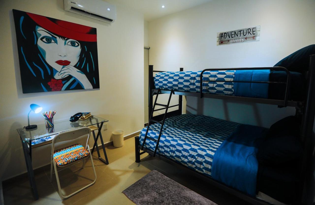 Casa Rosa Smart House Villa Playa del Carmen Dış mekan fotoğraf